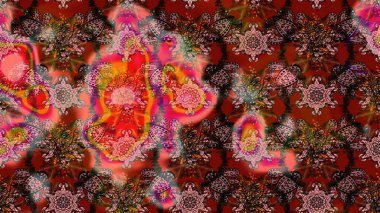 Şık moda için şablon yazdırır. Çiçekli bahar çiçek arka plan. Rengarenk illüstrasyon. Küçük renkli çiçekler. Raster şirin desende küçük çiçek.