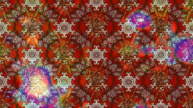 Kahverengi renkli çiçekler. Raster illüstrasyonu. Çiçek desenli eskiz, vuruşlar, sıçramalar, yaz çiçekleri..