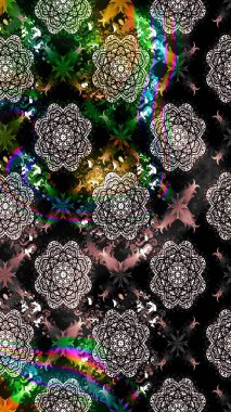 Küçük çaplı çiçeklerdeki basit şirin desenler. Tekstil veya kitap kapakları, imalat, duvar kağıtları, baskı, hediye paketi ve yapıştırma kitabı için çiçek eskizi geçmişi. Raster illüstrasyonu.