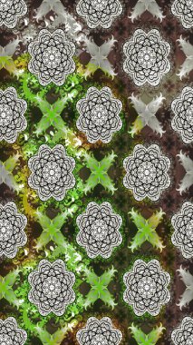 Çiçek desenli eskiz. Gömlek baskısı için çiçek boyası. Gri renkli çiçekler.