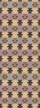 Raster çiçek izi. Klasik taslak çizimi. Çiçeksel bej ve nötr çizim deseni.