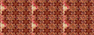 Klasik oryantal desen kırmızı renkten üstündür. Geleneksel raster ve altın desen. Damask pürüzsüz süsü.