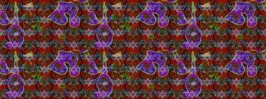 Çiçek arkaplan. Güzel kumaş deseni. Çizim raster deseni.