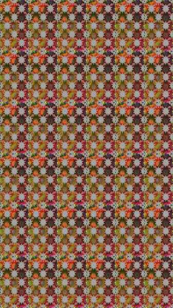 Çiçek desenli raster, kahverengi ve gri çizgi grafik desenli soyut raster arkaplan. Modern stil dokusu.