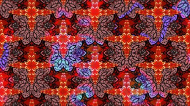 Raster - stok. Eskiz arkaplan modeli. Vadinin kırmızı ve kahverengi renkli çiçekleri. Suluboya, elle çizilmiş.