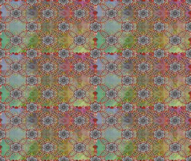 Küçük çiçekte güzel bir desen. Kusursuz. Çiçekli yaz çiçekleri. Moda baskıları için zarif bir şablon. Küçük renkli çiçekler. Motley illüstrasyonu.