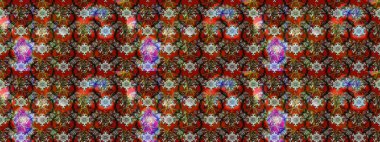 Çiçekli çiçek deseni, suluboya. Kahverengi ve kırmızı renkte çiçekler. Renkli bahar temalı eskiz kalıbı. Düz Çiçek Elementleri Tasarım Raster illüstrasyonu.