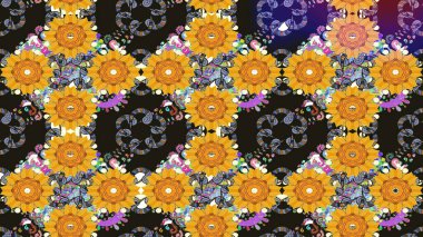 Raster illüstrasyonu. Gri renklerde. Anti-stres için Raster soyut şablon sayfası.