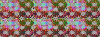 Gri ve kahverengi renkli çiçekler. Küçük çiçekte sevimli çiçek deseni var..