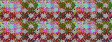 Gri ve kahverengi renkli çiçekler. Küçük çiçekte sevimli çiçek deseni var..