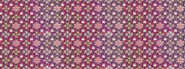 Raster illüstrasyonu. Asya tekstil tarzında. Düz Çiçek Elementleri Tasarımı. Çiçek desenli çizim. Güzel kumaş deseni. Renkli Bahar Teması çizim şablonu.