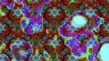 Çiçek kompozisyonu, el boyası, hassas şablon. Manzaralı çiçek deseni. Sevgililer günü ve tebrik kartı konsepti için şık bir davetiye. Üst görünüm, yumuşak mavi ve kahverengi renk.