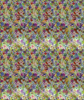 Karalama çiçekleri kusursuz desen. Raster deseni. Sanat, inspineutral stil çiçekler ve arka plan bırakır. Tarafsız el çizimi desen.