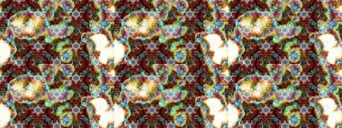 Davetiye ve kartpostal tasarımı için dekoratif çiçek unsurları. Tekstil için figür. Poster ya da kapak için arka plan. Şirin, zarif çiçekler Raster illüstrasyonu. Yapraklı çizim deseni.