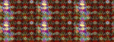 Küçük çiçekteki sevimli çiçek deseni. Kahverengi ve kırmızı renkte çiçekler. Raster illüstrasyonu.