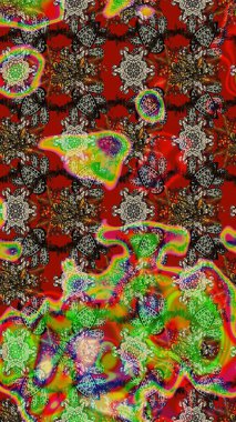 Güzel kumaş deseni. Çiçek arkaplan. Çizim raster deseni.