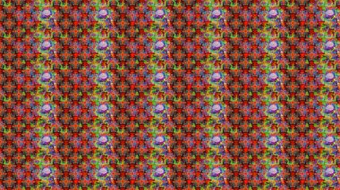 Kırmızı renklerde. Çiçek duvar kağıdı. Hint süsü. Renkli süs kenarı. Çizim kalıbı. Raster illüstrasyonu.