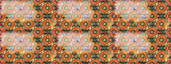 Klasik raster sarısı, kusursuz desen. Çiçek süsü kumaş deseni, cam, çiçek desenli altın elementli turuncu desenli metal..