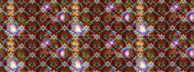 Raster illüstrasyonundaki çiçek desenli çizim. Kahverengi ve gri renkli çiçekler. Renkli Bahar Teması eskiz kalıbı. Düz Çiçek Elementleri Tasarımı.