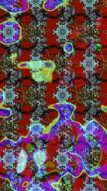 Kızılderili desenli desenli desenli şal deseni. Tekstil, tebrik kartı, boyama kitabı, telefon kılıfı baskısı için kullanılabilir. Etnik Mandala süsü. Raster Henna dövme stili.