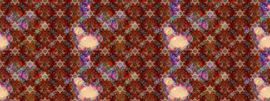 Poster ya da kapak için arka plan. Davetiye ve kartpostal tasarımı için dekoratif çiçek unsurları. Şirin, zarif çiçekler Raster illüstrasyonu. Yapraklı çizim şekli. Tekstil için figür.