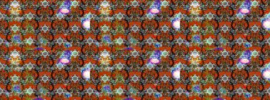 Çiçekli çiçek deseni, suluboya. Raster deseni. Süslü kumaş deseni.