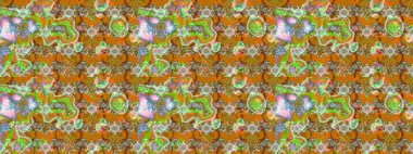 Çiçekli bahar çiçekleri. Küçük çiçekte güzel bir desen. Küçük renkli çiçekler. Moda baskıları için zarif bir şablon. Motley illüstrasyonu. Çizim.