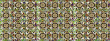 Geleneksel oryantasyon süsü. Kusursuz klasik raster altın desenli. Gri renkli ve altın elementli altın desenli. Klasik vintage arkaplan.