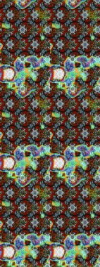 Çiçeğin suluboya çizimlerinin mükemmel deseni. Suluboya çizim kalıbı. Dekorasyon ve tasarım için güzel bir desen. Eski model. Raster illüstrasyonu. Moda yazdırma.