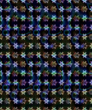 Raster illüstrasyonu. Küçük çiçekteki sevimli çiçek deseni. Çizim.