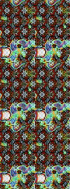 Çiçeğin suluboya çizimlerinin mükemmel deseni. Suluboya çizim kalıbı. Dekorasyon ve tasarım için güzel bir desen. Eski model. Raster illüstrasyonu. Moda yazdırma.