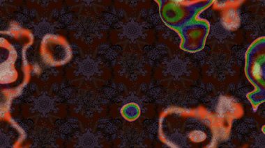 Çiçek deseni. Raster güzel kumaş deseni çiziyor. Renkli Bahar Teması eskiz kalıbı. Düz Çiçek Elementleri Tasarımı.