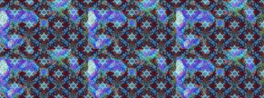 Raster suluboya çiçek deseni, narin çiçekler, mavi ve kırmızı çiçekler, tebrik kartı şablonu. Raster Güzel kumaş deseni.