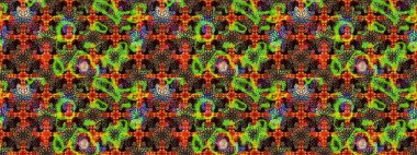 Çiçekli, yapraklı, çiçek desenli eskiz. El çizimi. Raster illüstrasyonu.