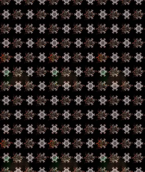 Renkli Bahar Teması eskiz kalıbı. Raster Modaya uygun kumaş deseni. Siyah renkli şirin çiçek deseni. Düz Çiçek Elementleri Tasarımı.