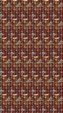 Raster illüstrasyonu. Çizim çiçek deseni duvar kâğıdı olarak kullanılabilir. Gri renkli çiçekler.