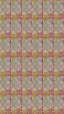 Raster illüstrasyonunda kusursuz çiçek deseni. Suluboya tarzında gri ve nötr renkte çiçekler.