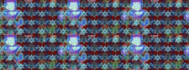 Raster illüstrasyonu. Küçük çiçekli yay deseni çiz. Suluboya stilinde renkler üzerine.