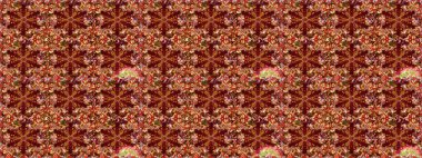 Kusursuz raster arka plan. Duvar kâğıdı barok, İspanyol kumaşı. Kırmızı renklerde grafiksel, modern, pürüzsüz desen. Kusursuz çiçek deseni.