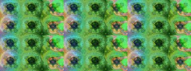 Düz Çiçek Elementleri Tasarımı. Renkli Bahar Teması eskiz kalıbı. Güzel kumaş deseni. Raster illüstrasyonunda çiçek deseni çizimi.