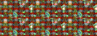 Raster illüstrasyonu. Yaprak ve çiçeklerin suluboya resimleri, renkler üzerine çizimler. Nazikçe, rengarenk bahar çiçekleri.