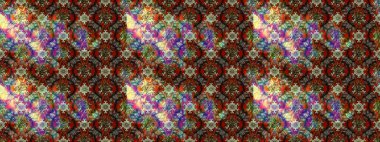 Çiçekli bahar çiçekleri. Küçük çiçekte güzel bir desen. Küçük renkli çiçekler. Moda baskıları için zarif bir şablon. Motley illüstrasyonu.