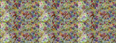 Çiçek izi. Çiçekler suluboya stilinde gri ve nötr renklerde. Suluboya kusursuz desen.