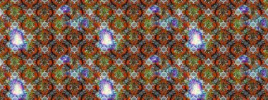 Eskiz klasiği. Raster Şirin kumaş deseni. Renkli Bahar Teması eskiz kalıbı. Düz Çiçek Elementleri Tasarımı.