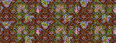 Art Inspi tarzı çiçekler ve arka plan bırakıyor. Raster deseni. El çizimi desen. Karalama çiçekleri çizim deseni.