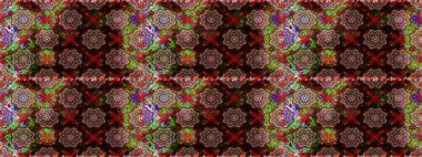 Üst manzara, yumuşak kahverengi ve siyah renkli. Manzaralı çiçek deseni. Sevgililer günü ve tebrik kartı konsepti için şık bir davetiye. Çiçek kompozisyonu, el boyası, hassas şablon..