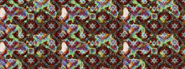 Raster Moda kumaş deseni. Şirin çiçekler. Çizgi çizimi deseni.