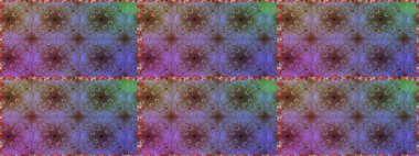 Çiçek arkaplan. Raster illüstrasyonu. Çiçek duvar kâğıdı. Renkli, pürüzsüz desen. Kahverengi ve mor renkli şirin tekstil.