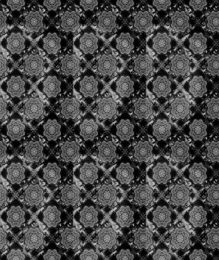 Renkli Bahar Teması eskiz kalıbı. Sevimli çiçek raster deseni. Gri renkli çiçekler. Düz Çiçek Elementleri Tasarımı.