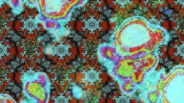 Eskiz arkaplan modeli. Suluboya, elle çizilmiş. Raster - stok. Vadinin çiçekleri mavi ve kahverengi renklerde.